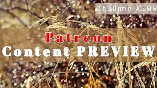 Patreon ASMR Content Preview ???