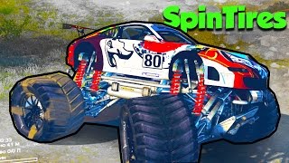 САМЫЙ БЫСТРЫЙ БИГФУТ в SPINTIRES ГОНКИ ПО ГРЯЗИ