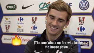 Goal challenges Antoine Griezmann to the emoji game