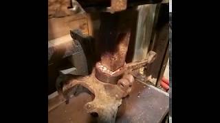 Пресс из гидравлического домкрат 12тонн