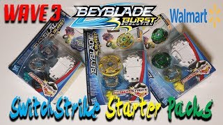 Beyblade Burst Evolution Jinnius J3, Fafnir F3, Garuda G3 Starter Packs Unboxing!