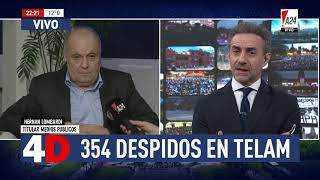 Hernán Lombardi sobre los despidos en Télam