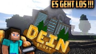 Es geht los! | Deincraft Citybuild #001 | Minecraft CB