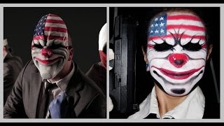 PAYDAY THE HEIST: Dallas' mask make-up [timelapse]
