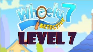 Wheely 7: Detective Level 7 Walkthrough [3 Stars]