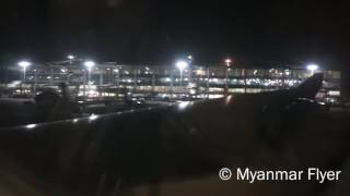 Thai Airways Airbus A330-300 TG 306 Taking off from Yangon
