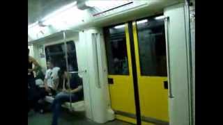 Московское метро. Кольцевая линия. Краснопресненская - Комсомольская
