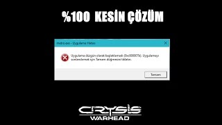 Bu Uygulama Düzgün Olarak Başlatılamadı Hatası ve Çözümü