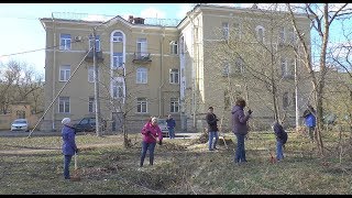 Субботник в Колпино..