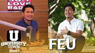 Radio DJ "Chris Tsuper" shares his journey as a proud FEU alumnus on "FEU Represent" | UTown