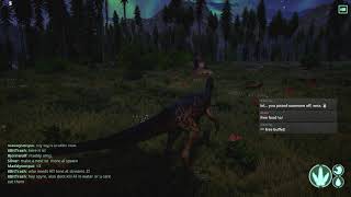 The Isle: Solo Dilo Vs Adult Rex; Whole family wiped!