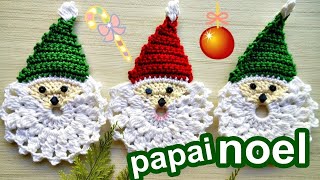 VOCÊ VAI SE ENCANTAR COM O 2º PAPAI NOEL EM CROCHÊ