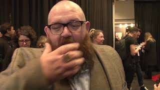 Nick Frost full interview. Fighting with my Family Premiere