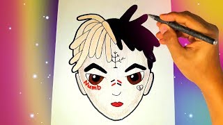 Как нарисовать XXXTENTACION? How to Draw XXXTENTACION