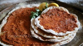 Мсалош - Ламаджо - Мясные Лепёшки - Lahmajun - Рецепт от Эгине - Heghineh Cooking Show in Russian