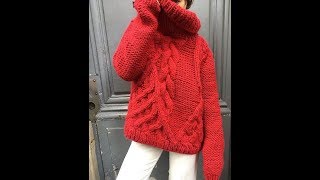 Вязание Спицами - Модели Джемперов - 2019 / Knitting Patterns for Jumper Model / Strickmuster