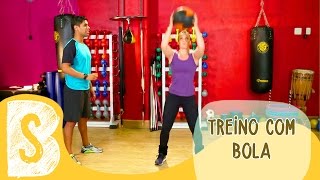 TREINO COM BOLA PARA EMAGRECER