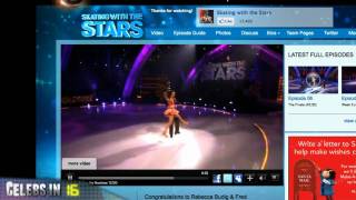 Michelle Ryan Foot Fetish / Rebecca Budig wins skating with the stars / Antoine Dodson new song