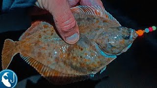 Ловля камбалы на фидер в Балтийском море. Рыбалка в море.