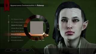 Dragon Age: Inquisition - Elf female character creation