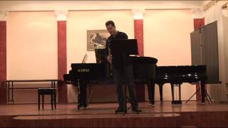 Igor Stravinsky - Three Pieces for Clarinet Solo