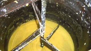 Fabrication du savon traditionnel à l'huile d'olive