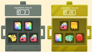 Pokémon Quest ALL RARE POKEMON RECIPES | Best Pokemon Quest All Recipes Guide (iOS Android)