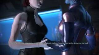 Mass Effect 2 - Liara and Fem Shep Romance