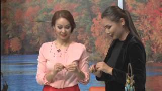 Бірге таңдаймыз. Гәкку Күзембаева. Сырға жасау әдісі