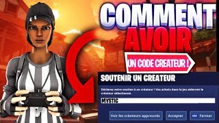 TUTO : AVOIR LE CODE CREATEUR FORTNITE / Fortnite Battle Royale FR