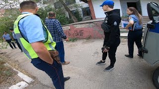 ПОБЕГ ОТ ПОЛИЦИИ , НАС ХОТЕЛИ ПРИНЯТЬ