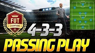 GREAT PASSING PLAY FORMATION WITH GUARDIOLA TACTICS - FIFA 18 ULTIMATE TEAM