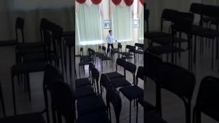 Извенение перед учителем