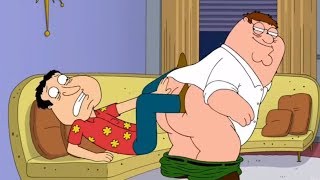 Family Guy - Peter tries to Poop on Quagmire Face!