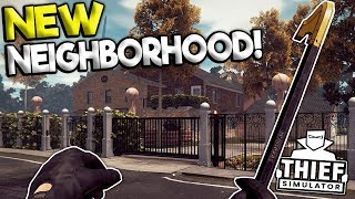 STEALING FROM A NEW NEIGHBORHOOD & COP ESCAPE! - Thief Simulator Gameplay 2018 - Thief Sim Game