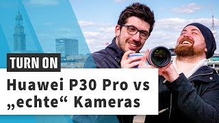 Huawei P30 Pro vs Sony RX100 VI und Canon Eos R