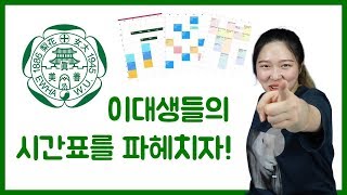 [EUBS 자유기획] 이대생들의 수강신청을 낱낱이 파헤쳐보자!