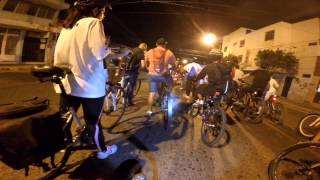 Rodada nocturna de Bici 10 22/abril/15 Gdl