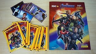 БОЛЬШАЯ РАСПАКОВКА! Альбом и Наклейки Panini Мстители Финал!