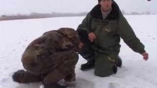 Зимняя рыбалка на байкале видео