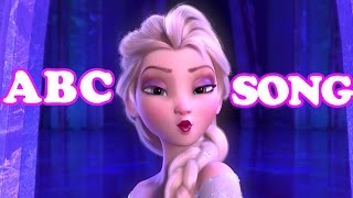 ABC SONG FOR CHILDREN - Disney Frozen Music for Kids - Baby Learning Songs