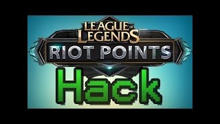 League of Legends RP HACK 7.7 ALFA SÜRÜM 2017