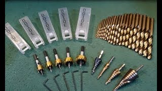 New Type Drillpro Cobalt Step Drills & Mohoo HSS Hole Saws