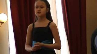 Устюжанина Полина 10 лет, "Соловей"