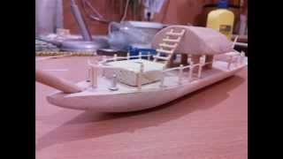 How to make a ship out of wood / Парусник из дерева своими руками