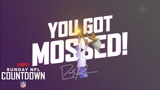 Randy Moss shows highlights of people getting 'Mossed' | ESPN Sunday NFL Countdown