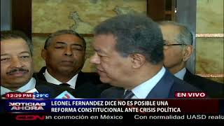 Leonel dice voto automatizado queda enterrado en suspendidas elecciones municipales
