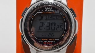 CITIZEN Q&Q SOLARMATE MHS5-200 Digital Men's Watch from Japan 53690