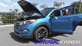 walk around Hyundai 2017 Hyundai Tucson Night Stock # 447414