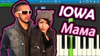 IOWA - Мама (на пианино Synthesia)